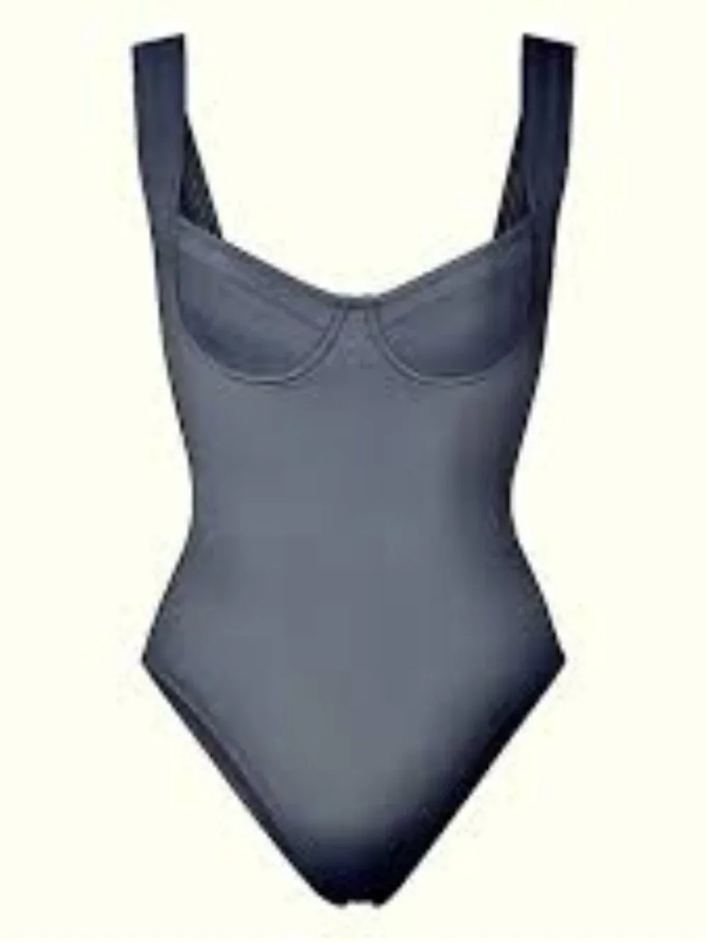 SKIMS Sculpting Swim Underwire One Piece - Onyx - Size L